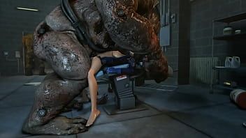 Play 3D Monsters enjoying Mass Effect women in the lab 3D Porn Animation
