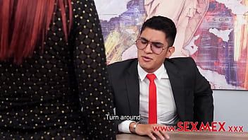 Play Jessica Sodi earns her secretary position with her pussy