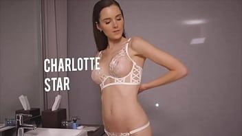 Play Australian Pornstar Charlotte Star Solo Sex Masturbation Orgasm in the Bathtub