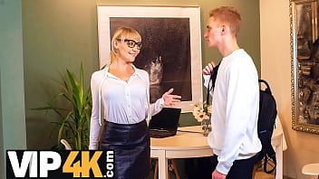Play TUTOR4K. Tutors sex toys are found and she spreads legs for the stud