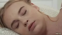 Play Cute Blonde Teen Begs for Grandpa's Cum-On-Face