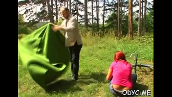 Play Breasty teenager makes this old dude one pleased camper