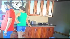 Play Spycam Caught Petite Brunette Wife Fucking Old Neighbor