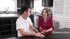 Play Facial Rejuvenation: Stepgranny Gets Boy Juice