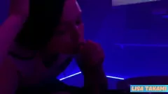 Play 18 Year Old Petite Brunette Lisa's POV Blowjob & Cumshot