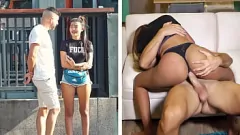 Play Thai Teen's First Big Dick Experience Outside Hooters