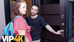 Play Mature 4K - Redhead MILF Can't Resist Stranger's Dick in Sauna