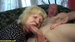Play Ugly 85-Year-Old Granny Deepthroats Big Cock in Extreme German Taboo