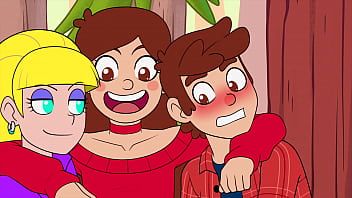 Play Gravity Falls Parody Cartoon Porn (Part 1): Pussy Licking and Cowgirl Dick Riding