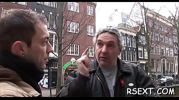 Play Lewd old boy goes amsterdam