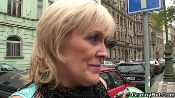 Play Guy fucking 80 years old prostitute from behind