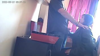 Play Cctv camera secretary sucking the bosses cock