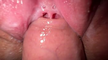 Play I fucked my horny stepsister, tight creamy pussy and close up cumshot